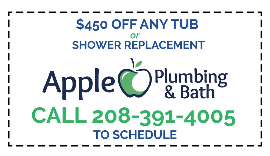 Tub and shower coupon