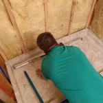 Bathroom Remodeling shower install